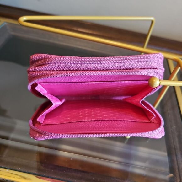 (NO BRAND) Vintage DOUBLE zipper 10 card and ID holder - Picture 5 of 7